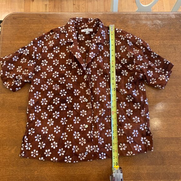 Madewell Bubble-Printed Button-Up Camp Shirt - Picture 5 of 6